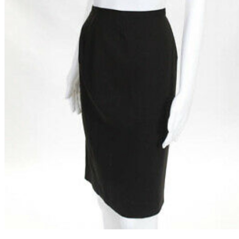 Valentino Miss V wool skirt
